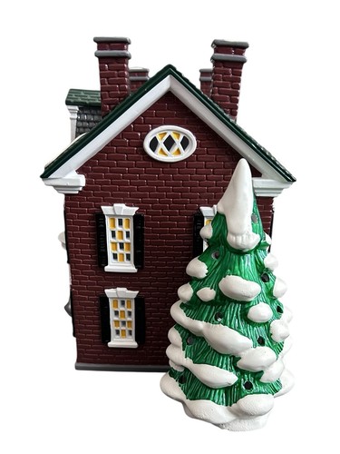 Department 56 Snow Village Federal House #5465-8 Weihnachten - Bild 5 von 16