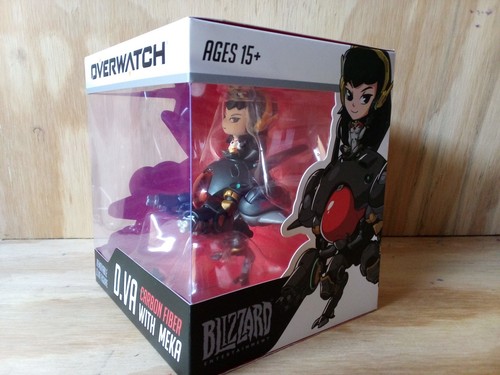 Blizzard Overwatch Cute But Deadly Carbon Fiber D.Va with Meka New Rare - Picture 2 of 9