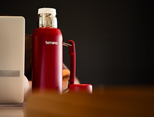 Terrano Classic Thermo 34 Oz 18/8 Edelstahl BPA frei Thermoflasche - Bild 4 von 10