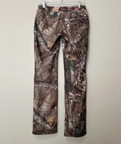 Under Armour Realtree Xtra Performance Pants Sz 4 Hunting Utility Hiking 1227666 - Picture 2 of 13