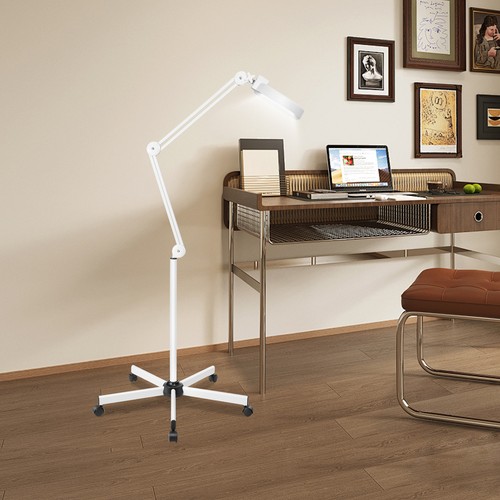 8X Dioptrien LED Lupenleuchte Lupenlampe Kaltlicht Kosmetik Lupe mit Stativ - Bild 2 von 21