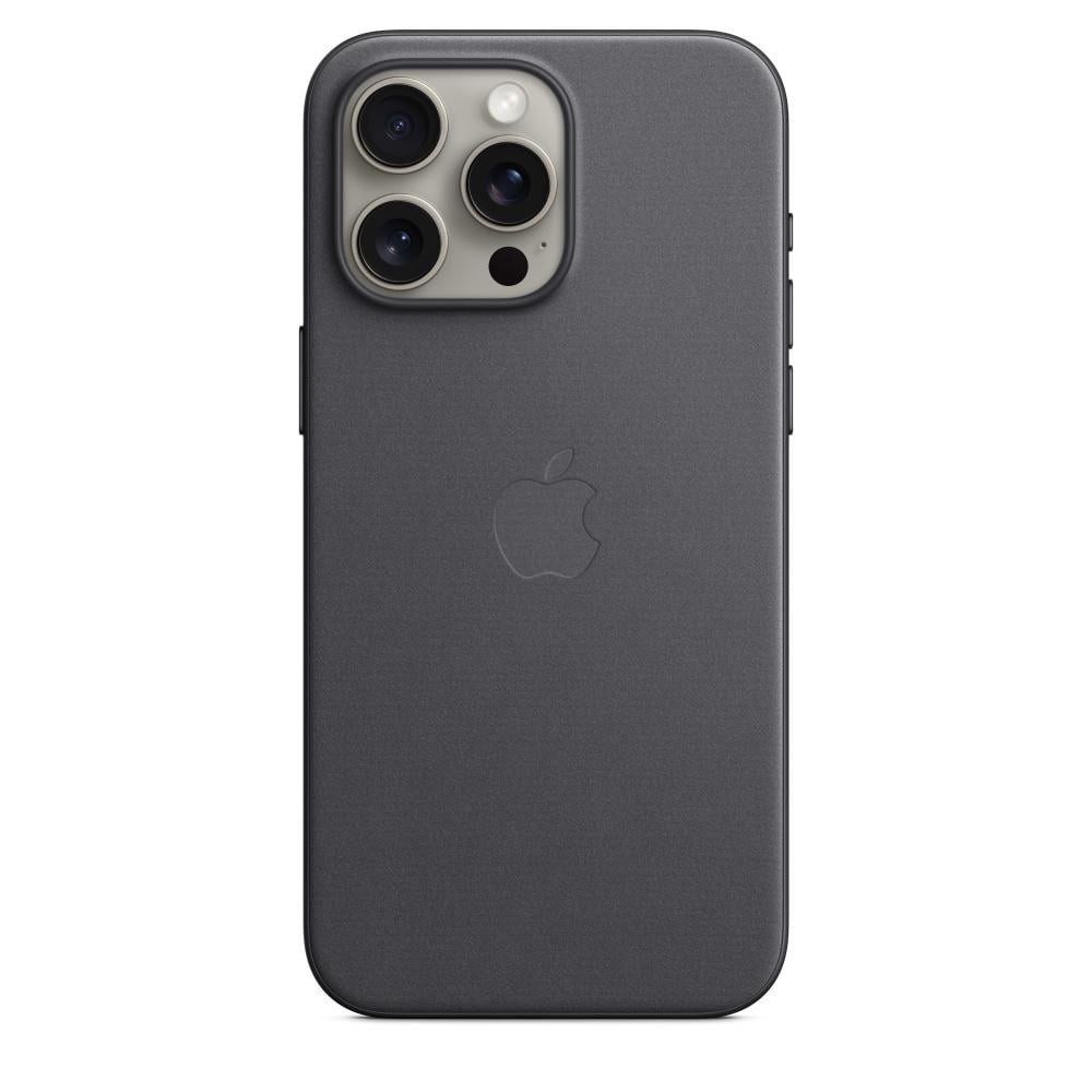Apple iPhone 15 Pro Max Feingewebe Case mit MagSafe – Schwarz #35880011