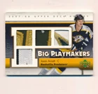 2007-08 UPPER DECK BIG PLAYMAKERS PATCH JASON ARNOTT #BP-JA 10/10