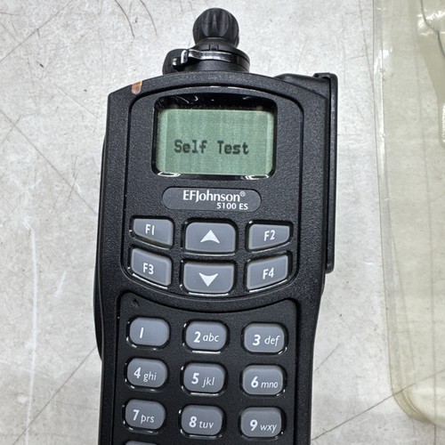 EF Johnson 5100 ES Model 3 Analog FM Conventional Project 25 Smartnet With Batt - Afbeelding 7 van 11