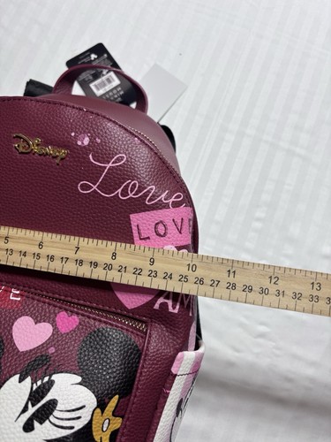 Disney WondaPOP Designer Series Mickey and Minnie Mouse Love Pebbled Backpack - Picture 13 of 21