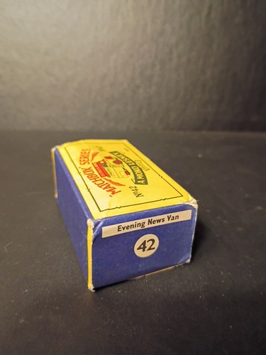 Matchbox #42A Bedford Evening News Van KT GPW 1957 In Original B4 Box - Picture 12 of 15