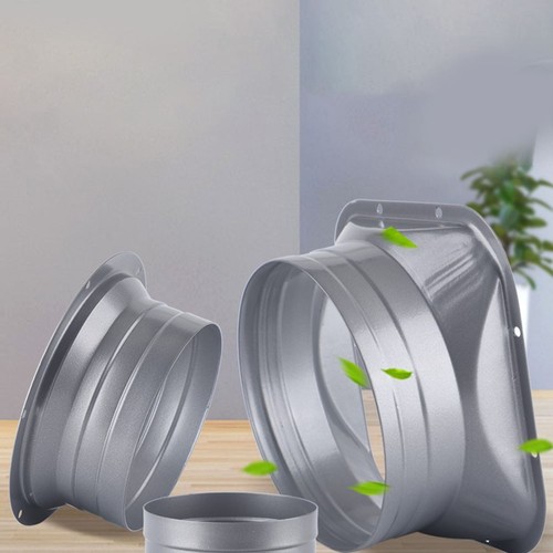 Adapter Flanschanschluss Galvanisiert Luftrohr Schlauch Lüftungsrohr Wand - Bild 1 von 81