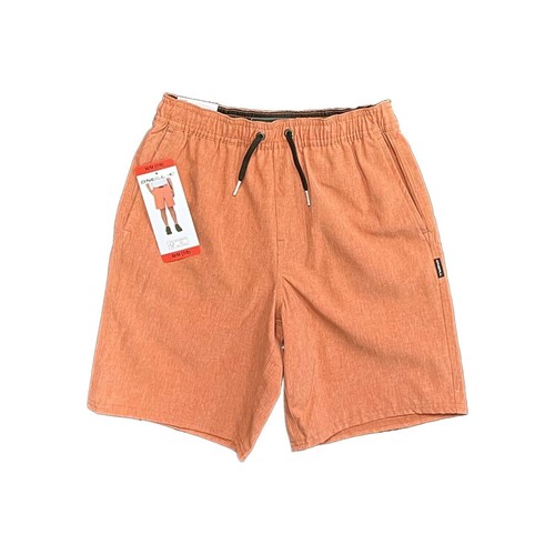 O'Neill Boy's Orange Hthr Abrn Short Sport Hybrid E-Waist Tunnel Drawcord (S02) - Picture 3 of 18