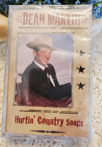 Dean Martin Hurtin' Country Songs Cassette Tape New, never opened 1999 - Picture 2 of 4