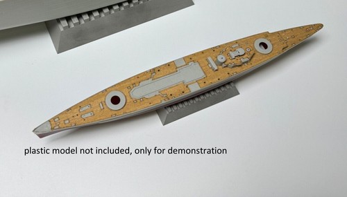 1/700 Scale 304 Stainless Steel Battleship Model Ship Display Base - 第 2/2 張圖片