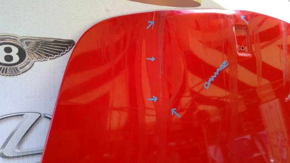 2004 2005 2006 2007 2008 2009 FERRARI 360 430 HOOD OEM Foto 3 de 4