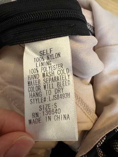 Mono/traje de juego L'atiste de encaje negro overalizado (talla pequeña) - Imagen 9 de 10