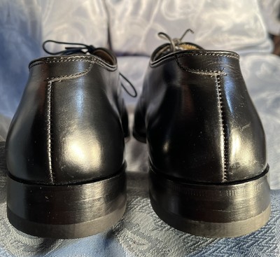 Alden 9159 Black Calfskin Perforated Straight Tip Bal