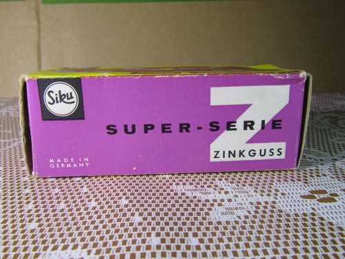 577Y Siku Zinkguss 1967 V-265 Allemagne 1:60 Boite Vide de Cadillac Fleetwood 75 - Picture 5 of 8
