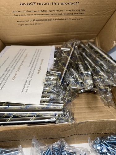Ravinte Cabinet Hardware Pulls 5'' Brushed Nickel Stainless Steel Pack Of 60 - Picture 14 of 14