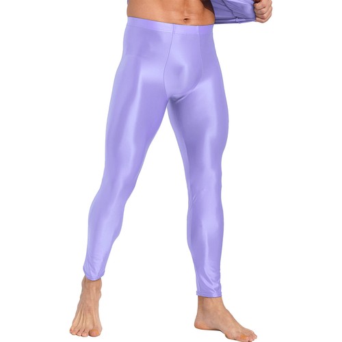 Hombres Leggings Pantalones de compresión Pantalones para correr Pantalones de fitness Brillantes Yoga - Imagen 35 de 94