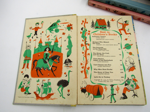 Best In Kinderbücher Vintage 6 Stück Nelson Doubleday 1959-1960 Hardcover - Bild 13 von 13