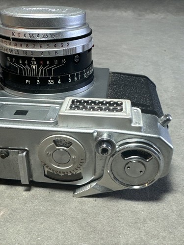 Cámara telémetro de película Mamiya 35 Metra 2 35 mm con estuche de cuero S/N 2456726 - Imagen 8 de 24