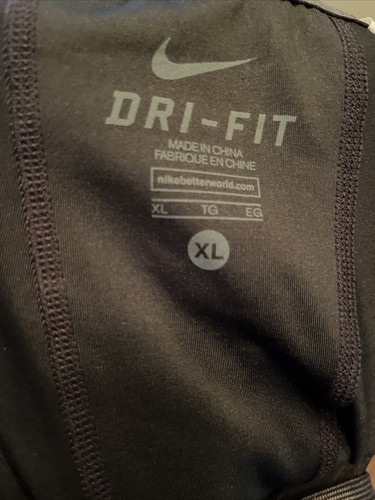 NEW NIKE VAPOR SPEED COMPRESSION TIGHTS Men's 3/4 Football Black/White  X-Large  - Bild 6 von 8