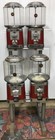 Beaver 4 head unit with stand bulk vending gumball candy nut toy complete setup