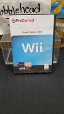 VIRTUA TENNIS 4 NINTENDO WII VIDEO GAME NO MANUAL OR COVER ART