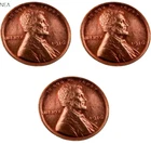 1916+1916-D+1916-S Lincoln Wheat Penny Cent Lot ~ Gem BU (red) ~~ 3 Coin Set