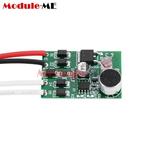 Sound Sprachsteuerung Sensor Schalter/Mikrowelle Radar Sensor Modul Auto Einschalten - Bild 12 von 34