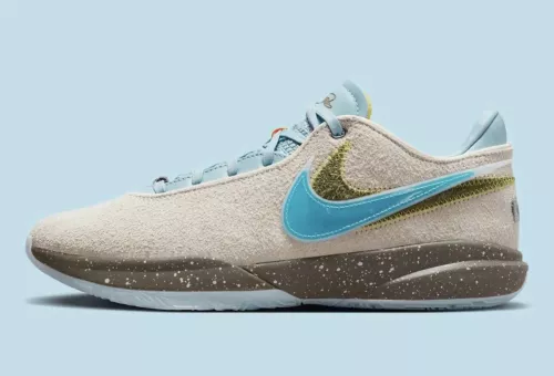 Nike LeBron 20 UNKNWN Message In A Bottle Basketball Shoes DV9090-801 Mens Size