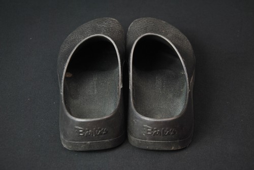 Birkenstock Profi Super Birkis Boston Clogs 40 L 9 M 7 Mules Black Garden sHOES - Picture 7 of 7