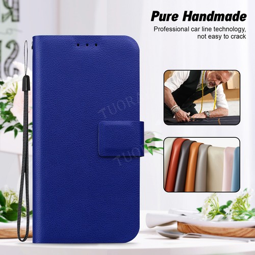 Handyhülle für iPhone 16E 16 15 14 13 12 Pro Max Schutz Flip Case Cover Tasche - Picture 47 of 78