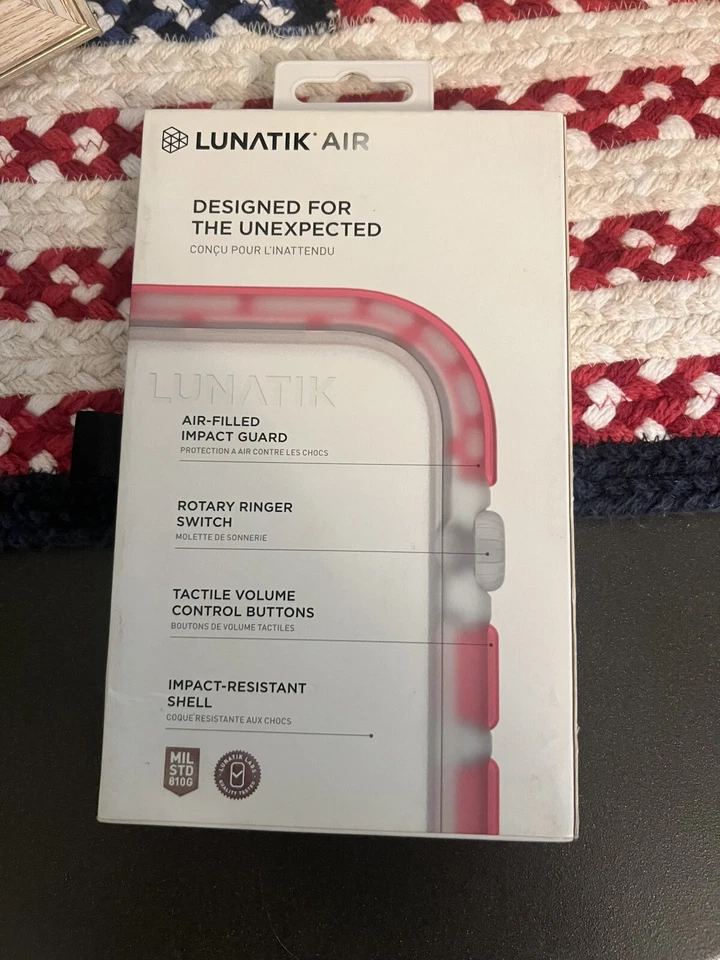 Funda Carcasa Lunatik Air Ultra Ligera Air 360 iPhone 7 Rosa Vapor AIR7-005 Foto 2 de 4