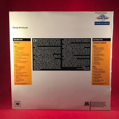 DJANGO REINHARDT Django Swing It Lightly 1985 Double vinyl LP record Tiger Rag - Imagen 2 de 3