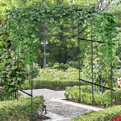 Garden Arch Trellis for Climbing Plants Plant Garden Archway Arch Tunnel Trellis - Picture 8 of 11