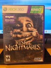 Rise Of Nightmares (Xbox 360 Kinect, 2010) SEGA Complete With Manual