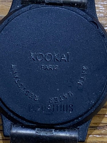 Exquisite Kookai Paris Mauritius WR30M Quartz Ladies Plastic Watch -32mm -Works - Picture 4 of 4