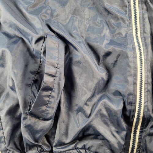 Denver Broncos Pro Player Windbreaker Full Zip Mens Size Medium Blue And White - Picture 15 of 16