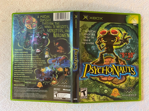 Psychonauts XBOX - NTSC-U/C USA VGC CIB - High Quality Packing - Tracked - Picture 5 of 7