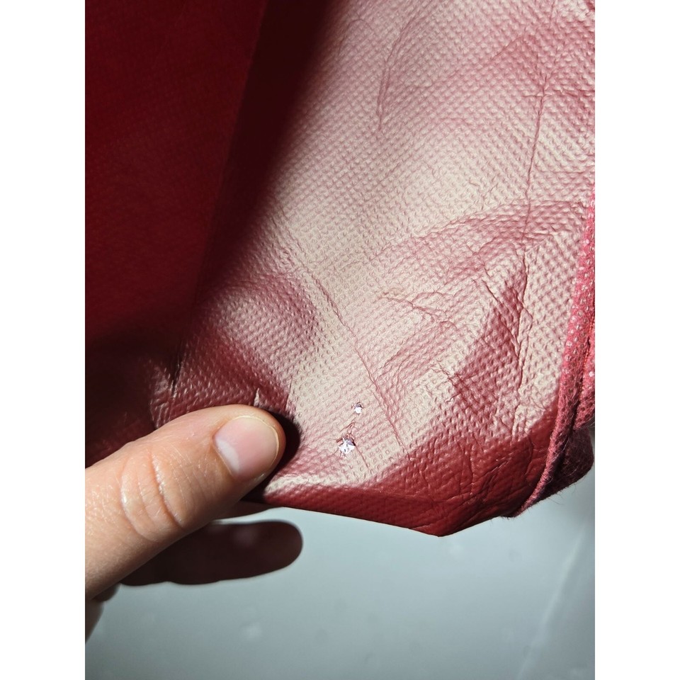 Lululemon Reusable Red Ombre Tote Bag EcoFriendly Shopping Bag 16" eBay