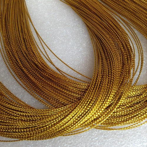 100m Gold Coloured Thread, Metallic, Cord Gift Packaging Label String / Rope - Picture 2 of 3