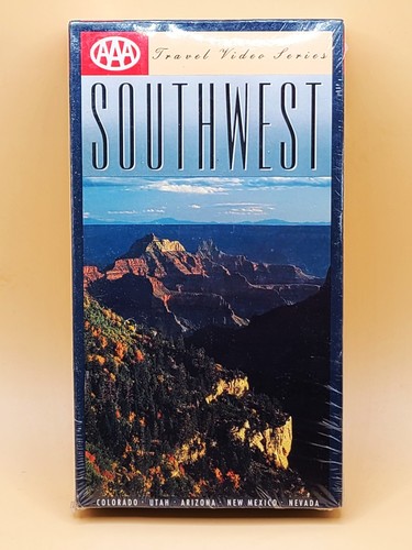SEALED VHS AAA Travel Video Series - Southwest (1993) Colorado, Utah, Nevada - Picture 1 of 2