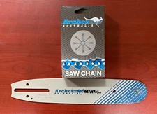 10" Archer Pole Saw Guide Bar 3/8"LP-043-40DL Echo Makita Poulan WITH CHAIN!