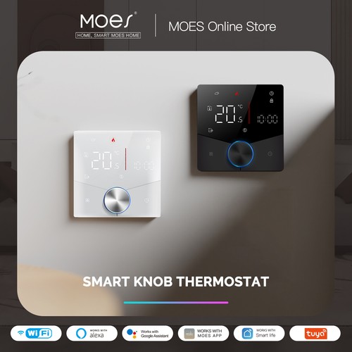WiFi Smart-Heizungsthermostat mit Drehknopf Für Wasser Gas und Elektroheizung - Bild 2 von 24