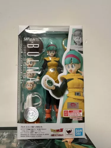 Figura BANDAI Dragon Ball Z S.H.Figuarts Bulma Journey to Planet Namek SHF Juguete - Imagen 3 de 13