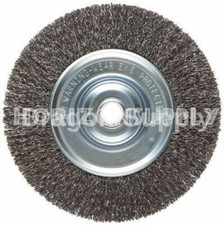 New 6" x 1/2" Steel Wire Wheel Brush FOR Bench Grinders