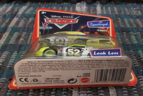 DISNEY  PIXAR   CARS   ,  LEAK LESS    , NO. 42    ,    SUPERCHARGED  ,    BOX L - Picture 5 of 6