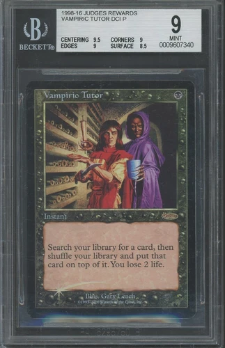 Vampiric Tutor Judge Promos Foil