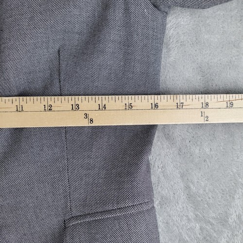 Zara Balzer Jacket Womens Medium Gray One Button Modern Professional Office - Picture 4 of 16