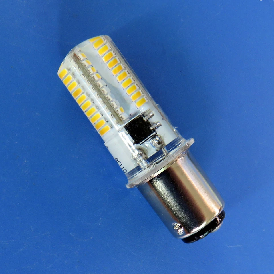 BA15D 80 3014 SMD Bombilla LED Lámpara Cristal 110V/220V 3000K/6500K Paquete de 50 Foto 2 de 3