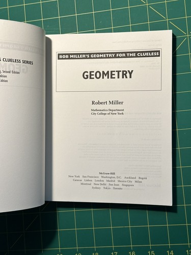 Bob Miller's Geometry For the Clueless by Robert Miller - Picture 5 of 6