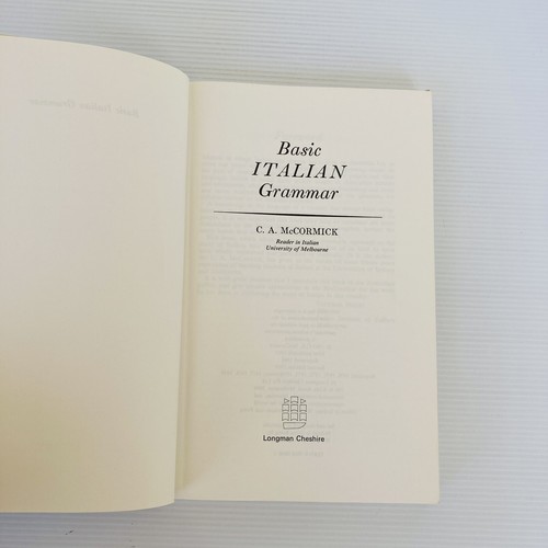 Basic Italian Grammar by C. A. McCormick (2nd Ed. 1969, Reprint 1979) Vintage - Picture 8 of 20